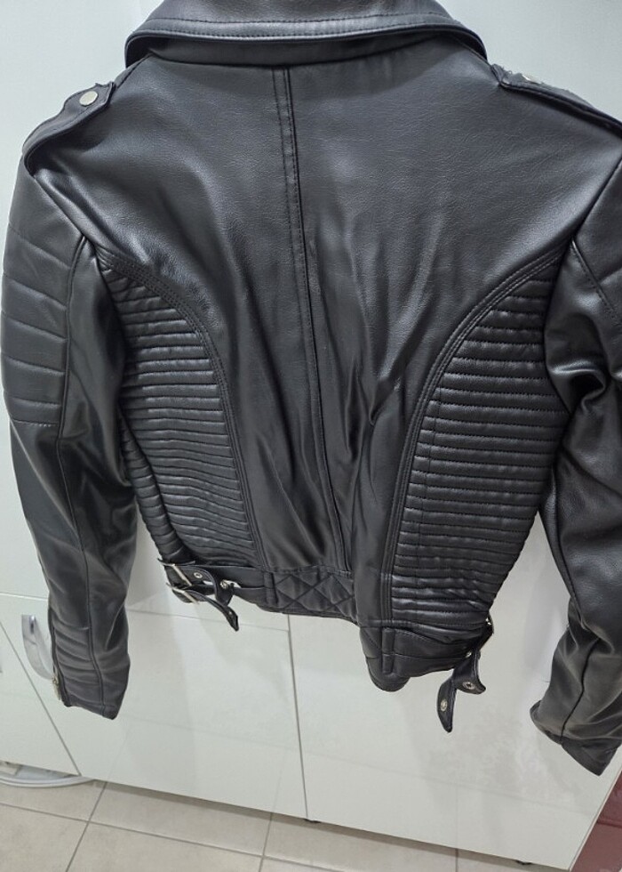 #Balmaın paris deri ceket - Görsel 3