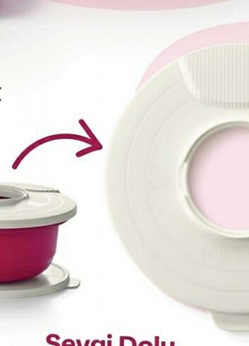 Tupperware sıçratmaz kapak 