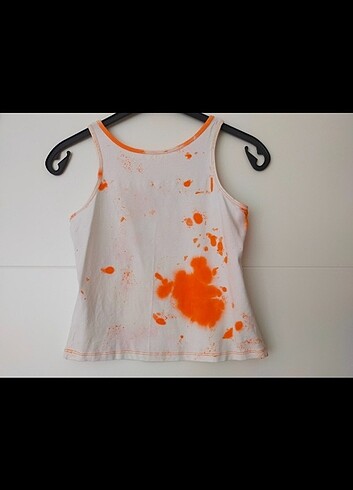 m Beden turuncu Renk Lolita y2k vintage crop