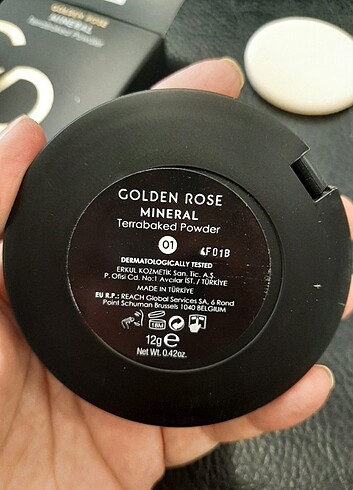 Beden Renk Goldenrose Teracotta Pudra 01 Numara Yeni Etiketli Paketinde