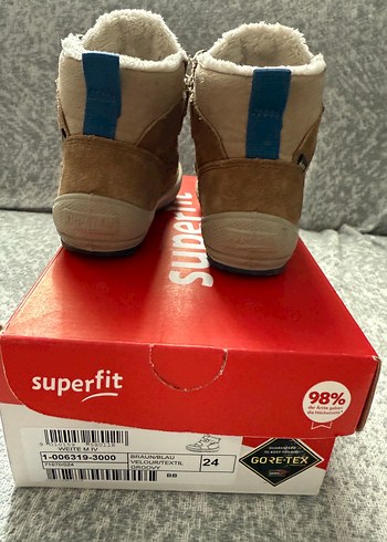 Superfıt Süperfit kahverengi bot (küçük kalıp normalde 24 numara)