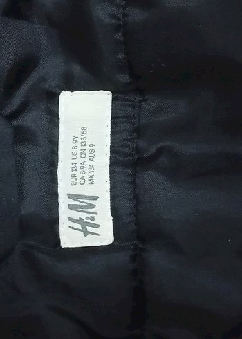 Unısex Çocuk Siyah Kürklü Mont 8,9,10 yaş için uygundur - Görsel 3