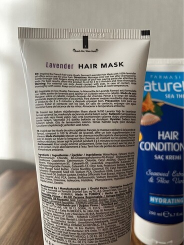 Farmasi saç maskesi ve saç kremi - Görsel 2