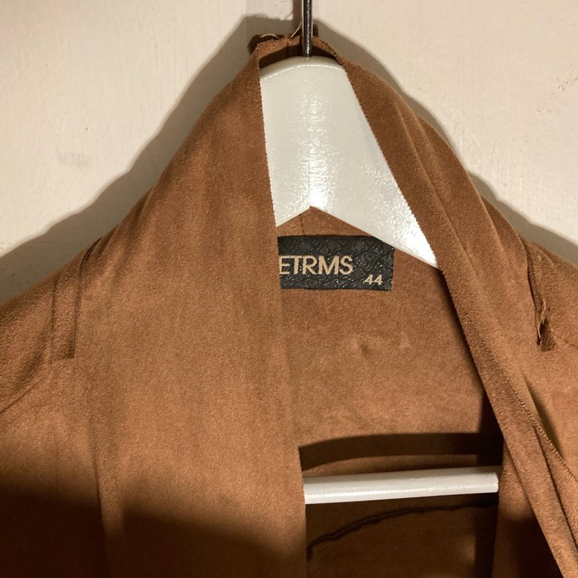 Püsküllü Kahverengi Süet Kadın Ceket - Görsel 2