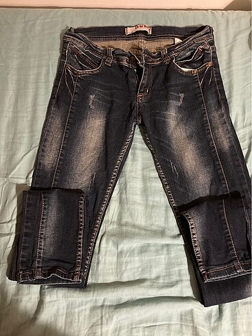 Düşük bel vintage pantolon