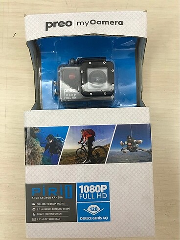 Preo 1080p aksiyon kamera