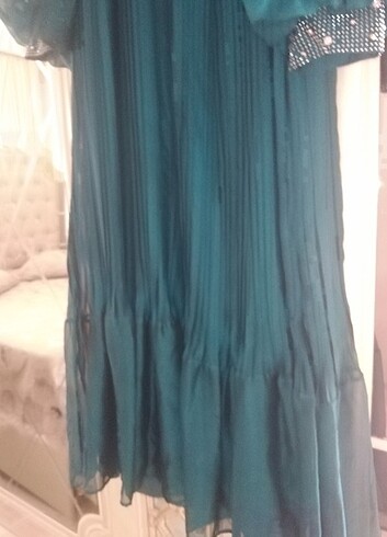 Tesettür abiye elbise  - Görsel 6