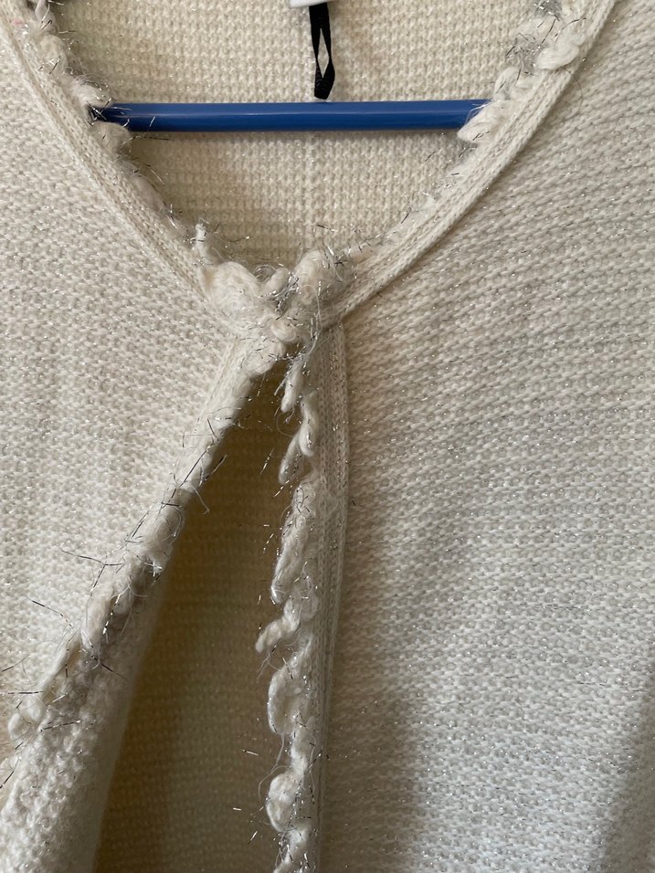 İpekyol  ekru yün hırka - Görsel 5