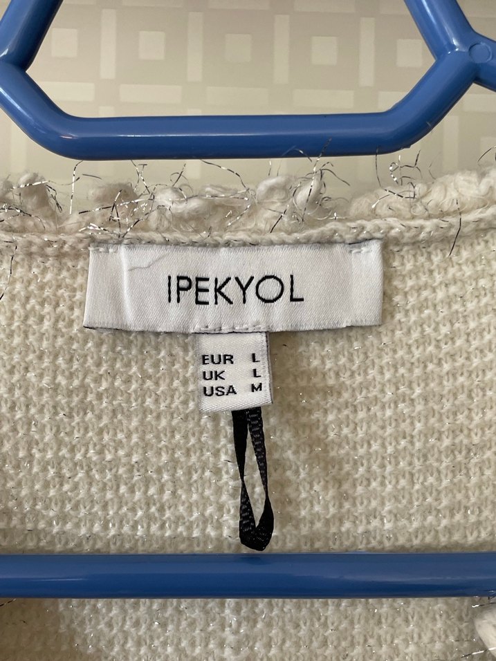 İpekyol  ekru yün hırka - Görsel 2