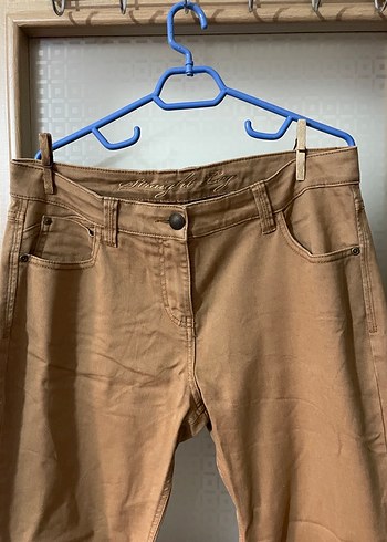 Bej Kadın Pantolon - Görsel 3