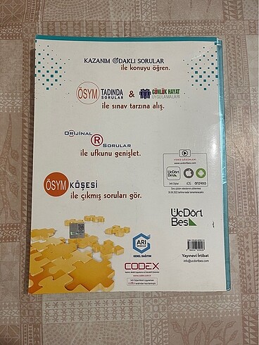  345 yayınları AYT Fizik test kitabı