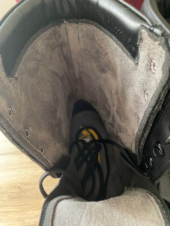 Siyah hakiki Deri Erkek Bot - Görsel 3