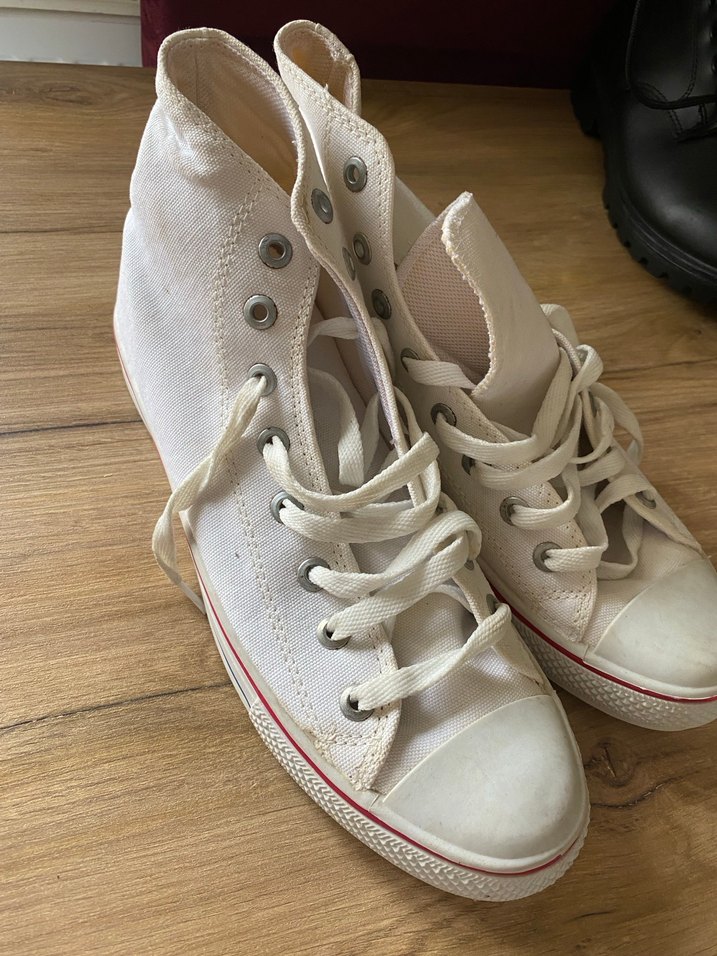 Beyaz converse - Görsel 2