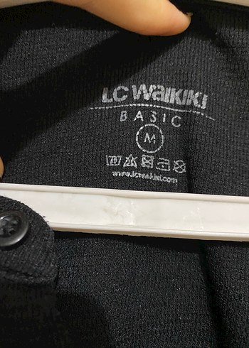 LCW Erkek Siyah Kısa Kollu Polo Tişört - Görsel 2