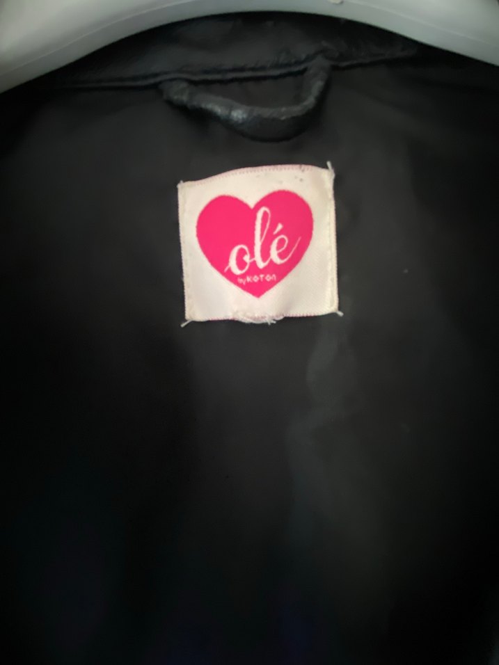 Siyah Deri Biker Ceket - Görsel 2