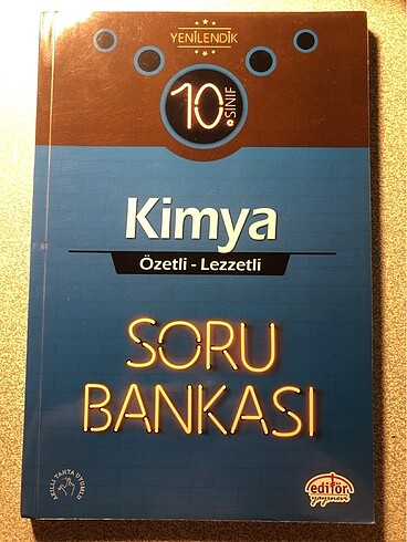 10. Sınıf Kimya Soru Bankası