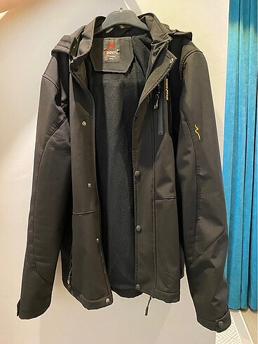 Erkek İçi Kürklü Softshell Mont
