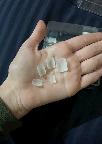 Şeffaf takma tırnak seti - Görsel 2