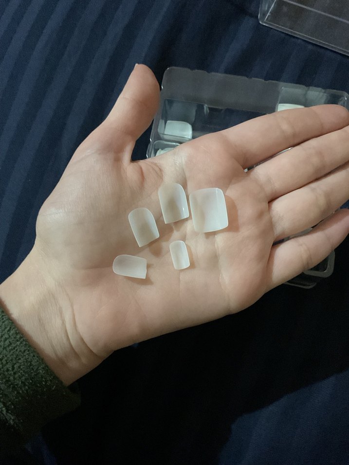 Şeffaf takma tırnak seti - Görsel 2