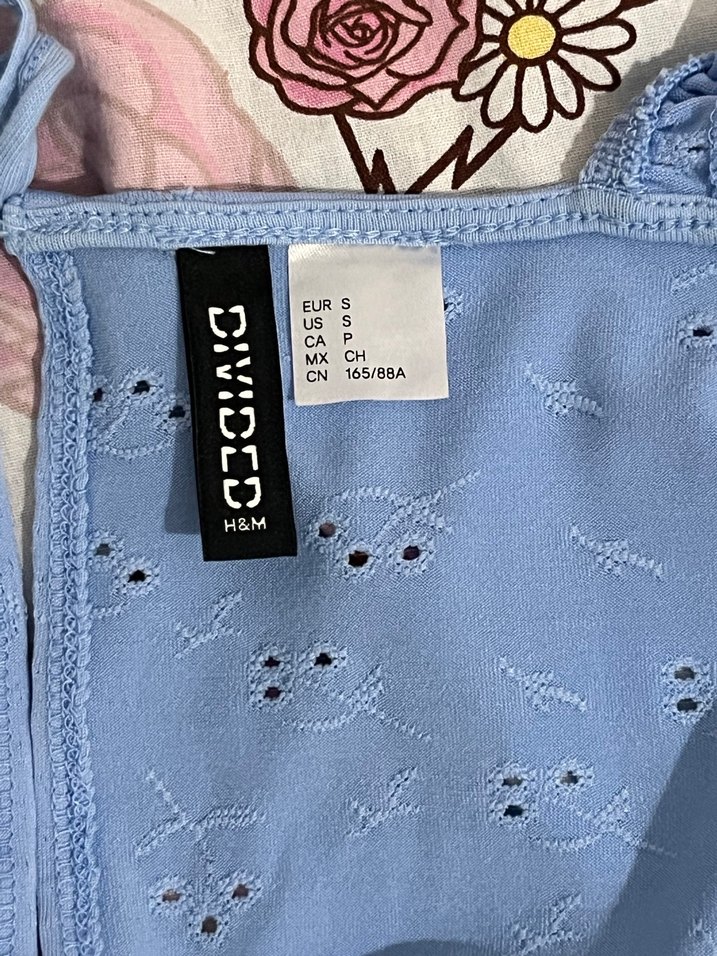 h&m coquette ince askili bluz - Görsel 4