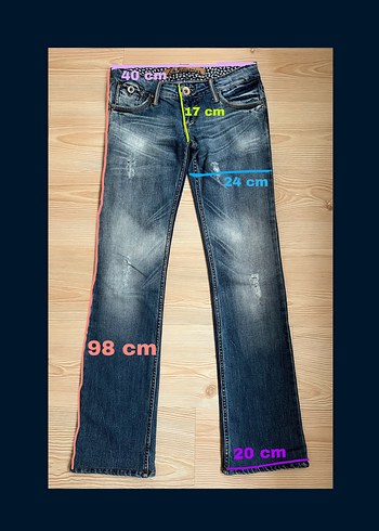 stradivarius vintage bootcut jean - Görsel 5