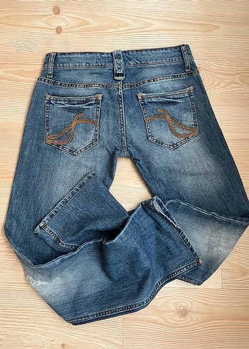 stradivarius vintage bootcut jean - Görsel 3