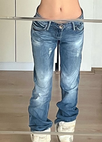 stradivarius vintage bootcut jean - Görsel 6