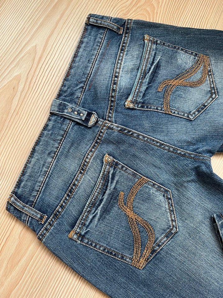 stradivarius vintage bootcut jean - Görsel 4