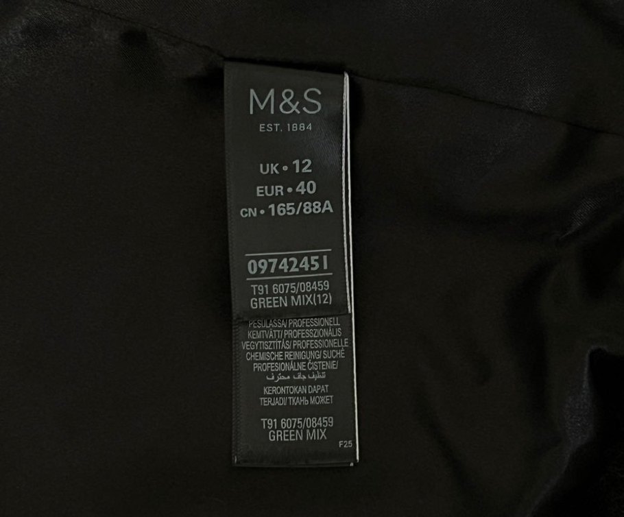 koyu yeşil peluş kürk mont - Görsel 2