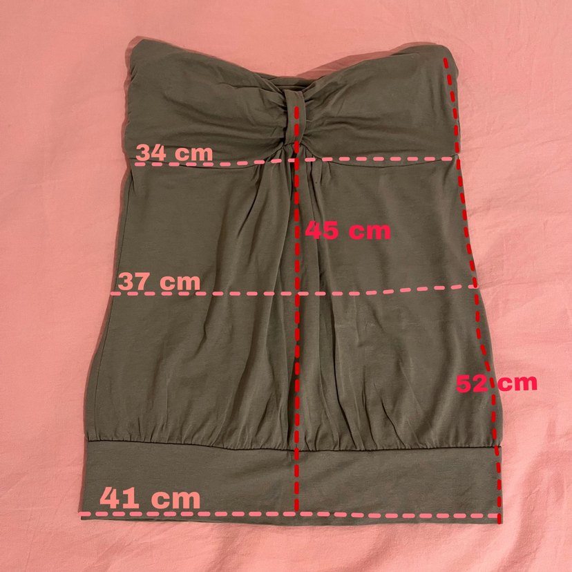 vintage straplez viskon bluz - Görsel 5