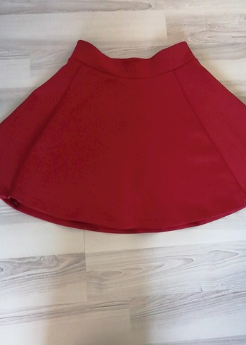 Kırmızı Basic Mini Etek