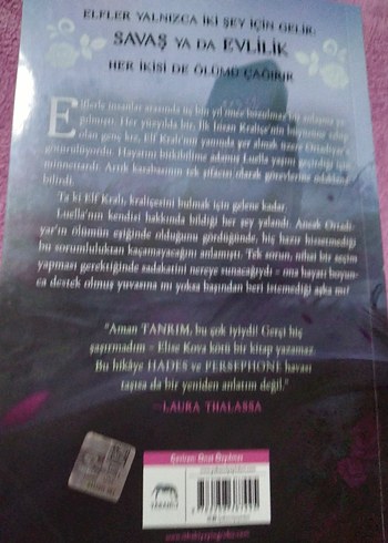  Beden Renk Elf Kralı ile Anlaşma - Elisa Kova
