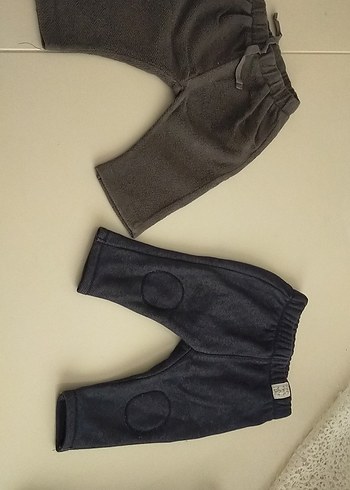 Çocuk Gri Basic Polar Pantolon