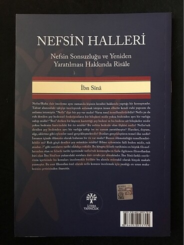  İbn Sina - Nefsin Halleri Litera Yayıncılık