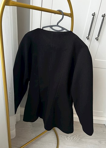Diğer Kaşe Siyah Kadın Blazer Ceket