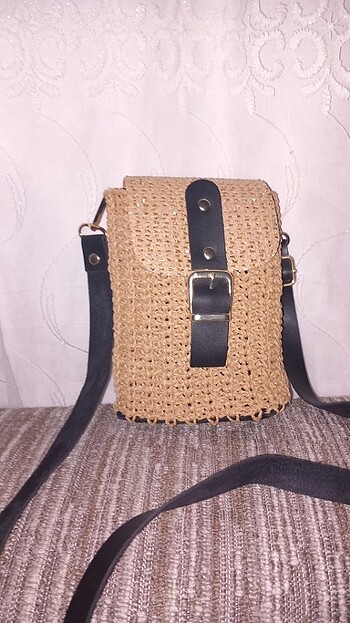 Zara Hasır ip çanta