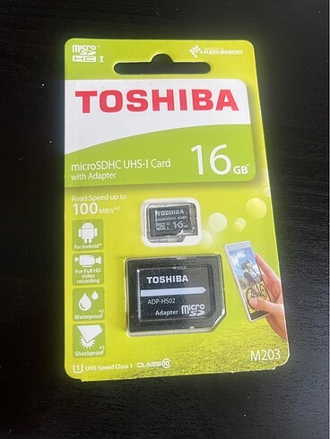 Toshiba 16gb sd kart