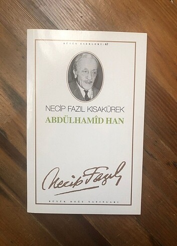 Abdülhamid han piyes Necip Fazıl Kısakürek 