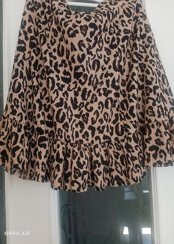Trendyol & Milla Leopar Desenli Etek