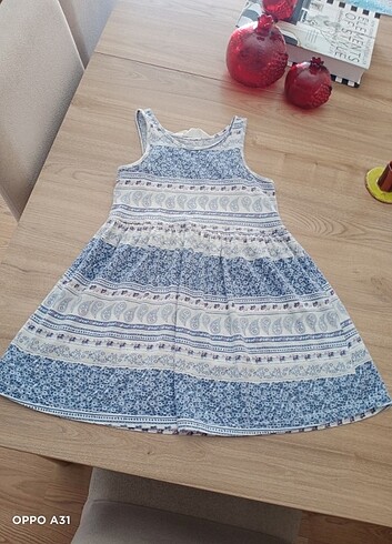 24-36 Ay Beden mavi Renk H&M elbise