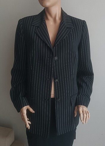 40 Beden çeşitli Renk Vintage Blazer 