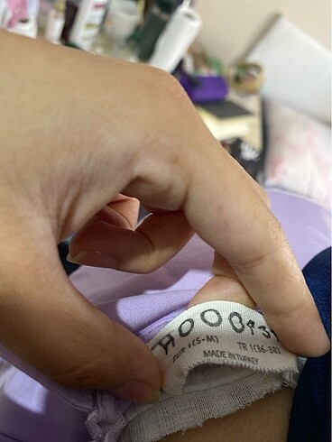 Lila elbise - Görsel 7