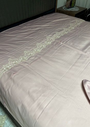 Pembe nevresim takımı - Görsel 2