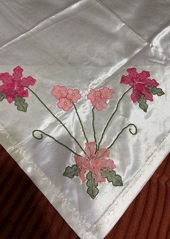 İğne oyalı bohça - Görsel 3