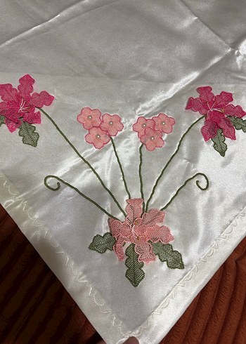 İğne oyalı bohça - Görsel 2