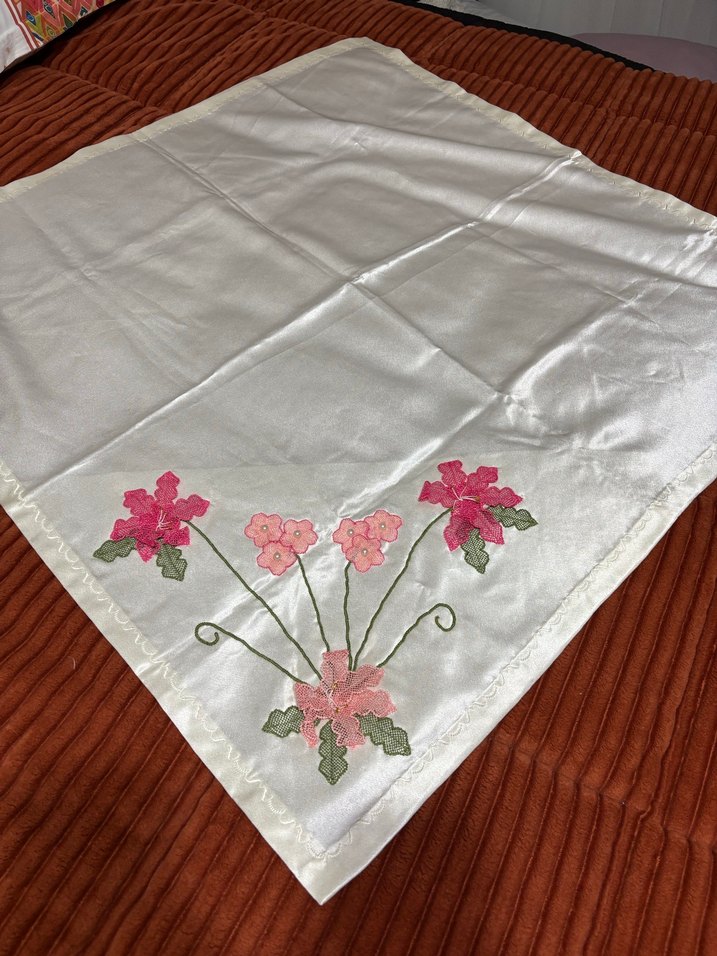 İğne oyalı bohça - Görsel 4