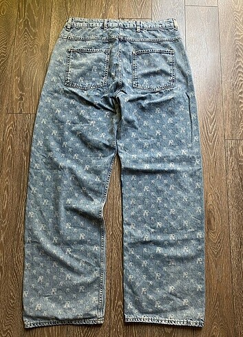 Represent denim Monogram baggy