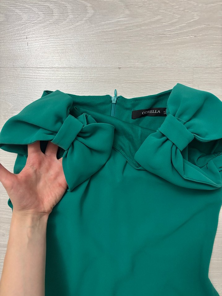 yeşil elbise - Görsel 2