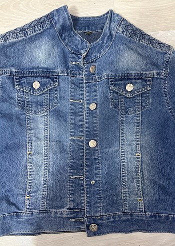 Mavi Kadın Kot Ceket - Görsel 2