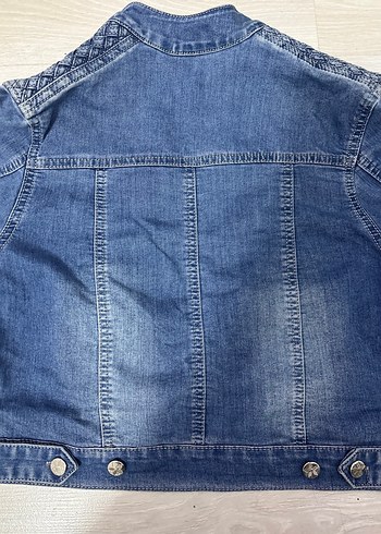 Mavi Kadın Kot Ceket - Görsel 4